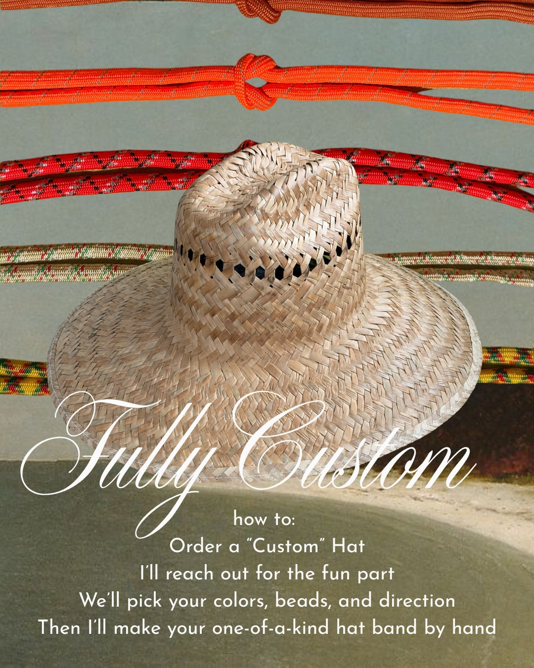 Limited Edition Paracord Summer Captain Hat